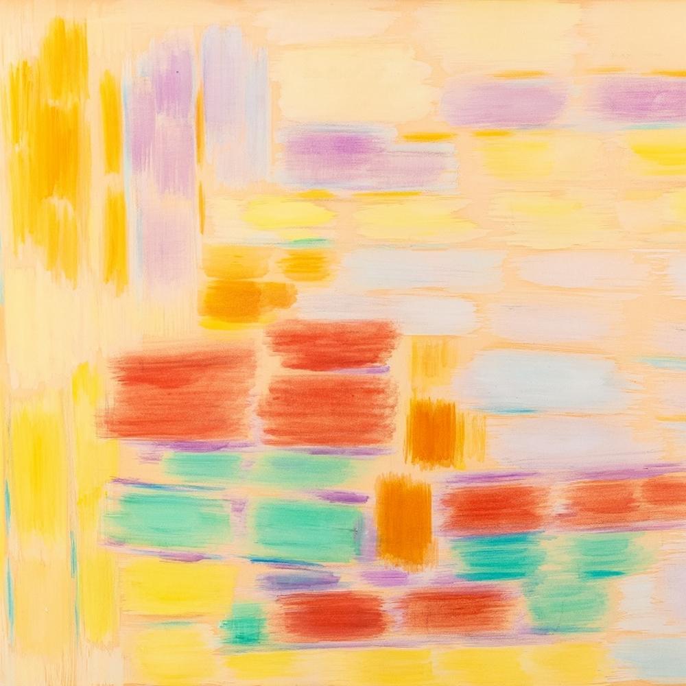 Gerard Vulliamy Abstraktes Aquarell auf Papier (Nordamerikanisch) im Angebot
