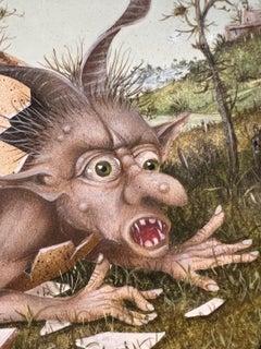 La Beauté du Diable La bellezza del diavolo Surrealismo Conteporary Paesaggio Creatura