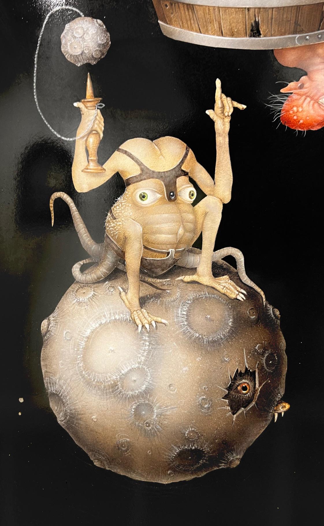 La Conquête du Ciel Eroberung des Himmels Surrealismus A Space Kreatur der Gegenwart im Angebot 1