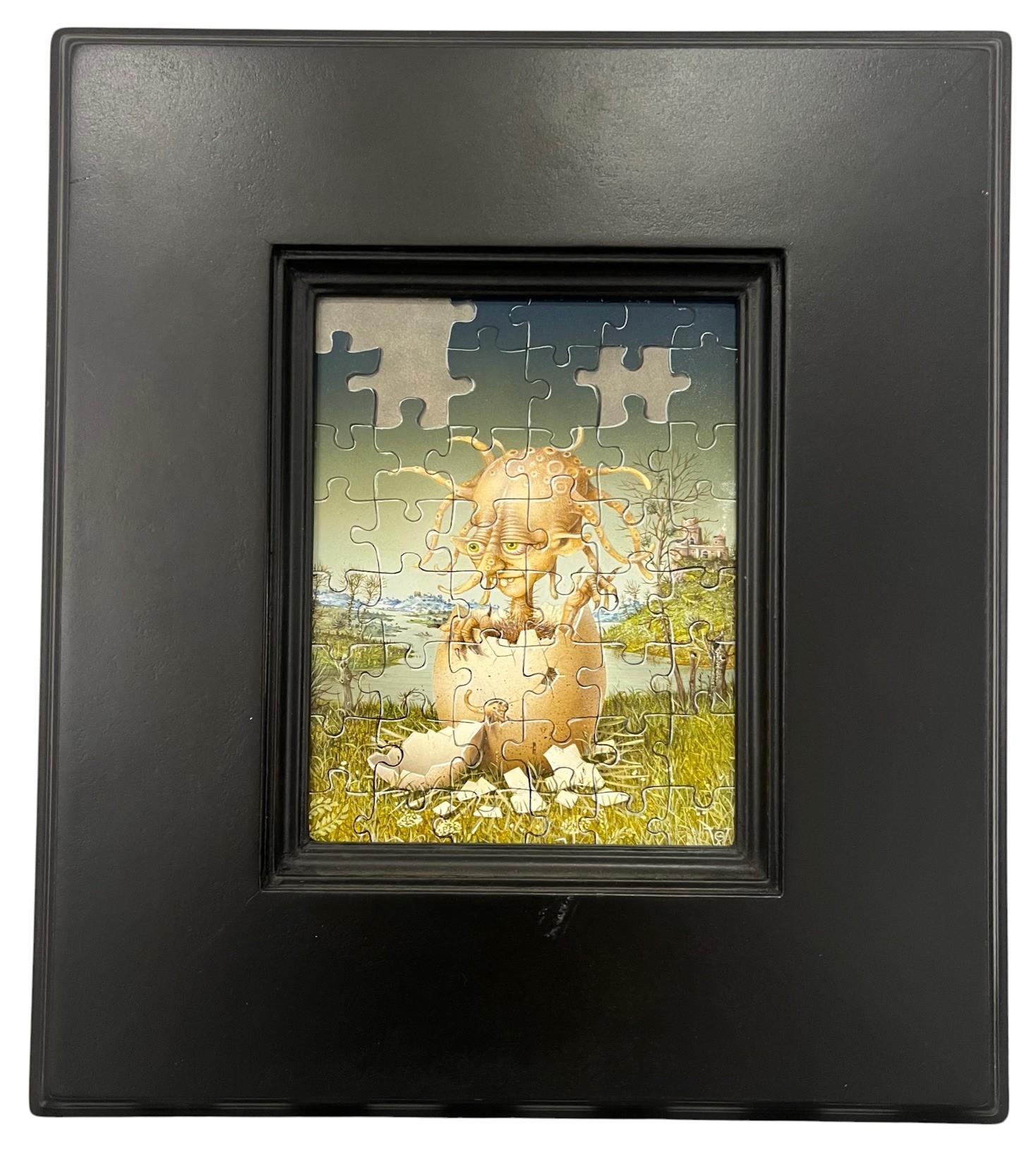 L
Etrange Puzzle Surrealismus Zeitgenössische Kreaturen Tier Universum Auf Lager