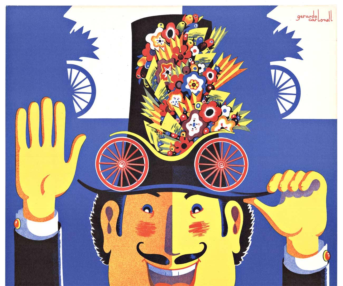 Poster d'epoca originale del 
