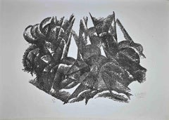 Composizione - Litografia di Gerardo Dottori - 1971