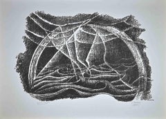 Composizione - Litografia di Gerardo Dottori - 1971