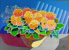 Vaso di Gerbere - Paint by Gerardo La Porta - 2021