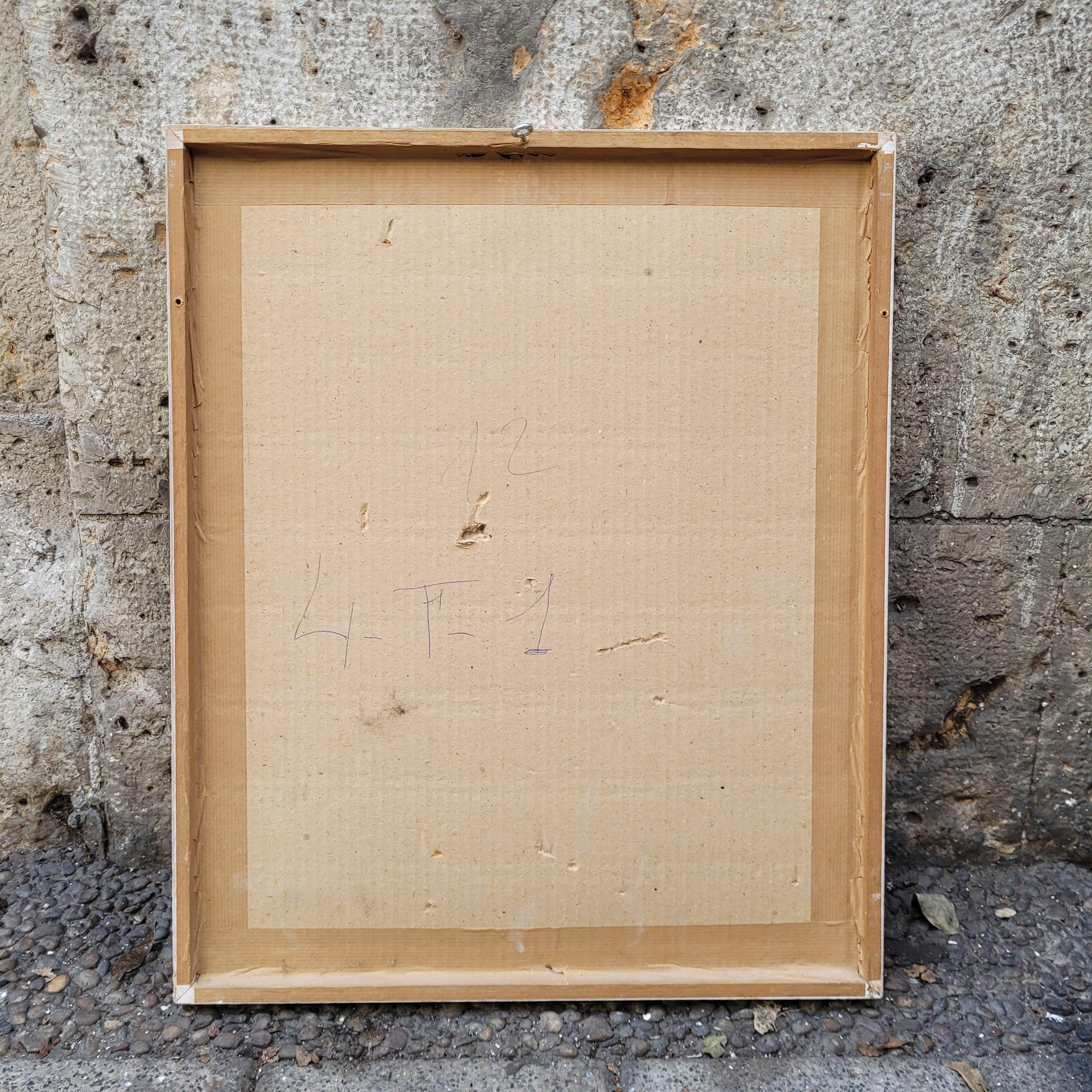 Contemporary art Gerardo Rueda Engraving, Artist's Proof, “Composition in Red” S For Sale 10