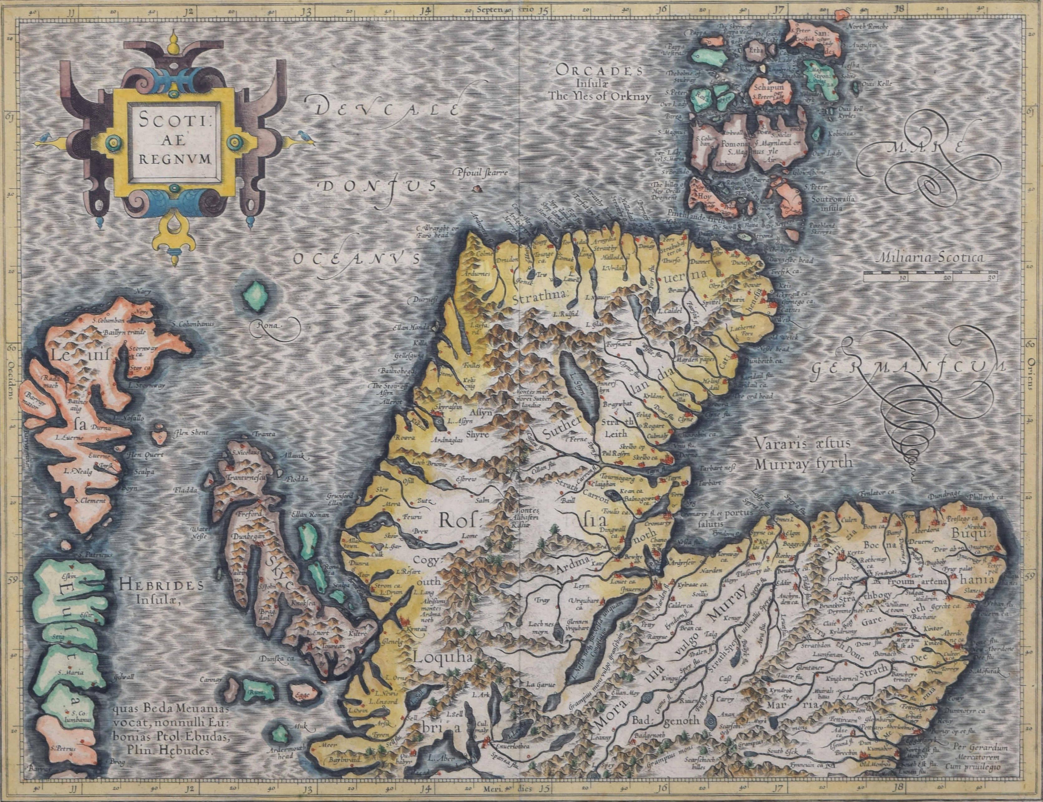 16th century coinage of gerardus mercator