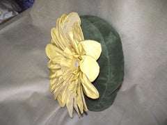 Gerber Daisy Throw Pillow, Unusual Original Design, Signed Limited Ed. Pillow