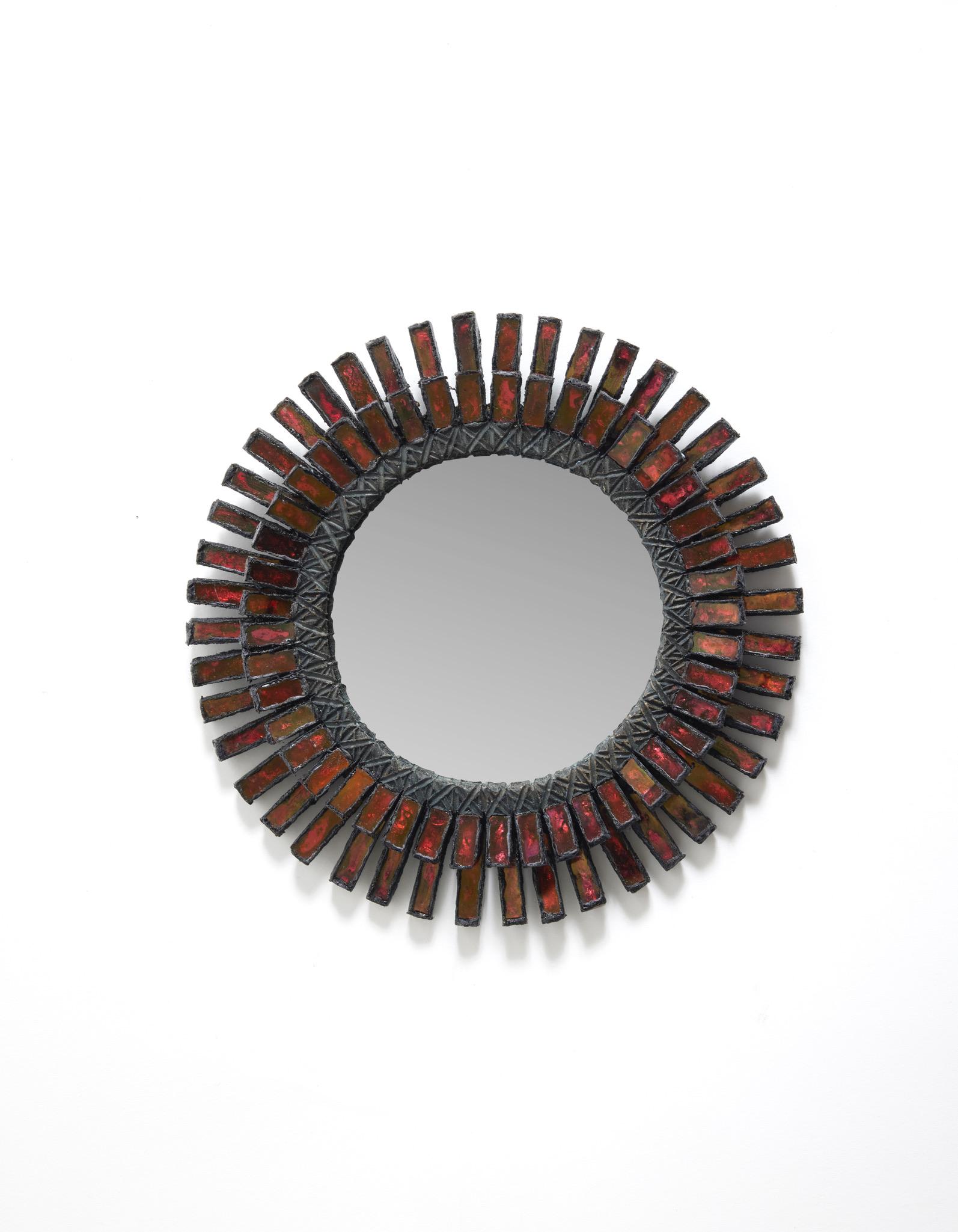 Art déco Miroir 'Gerbera en vente
