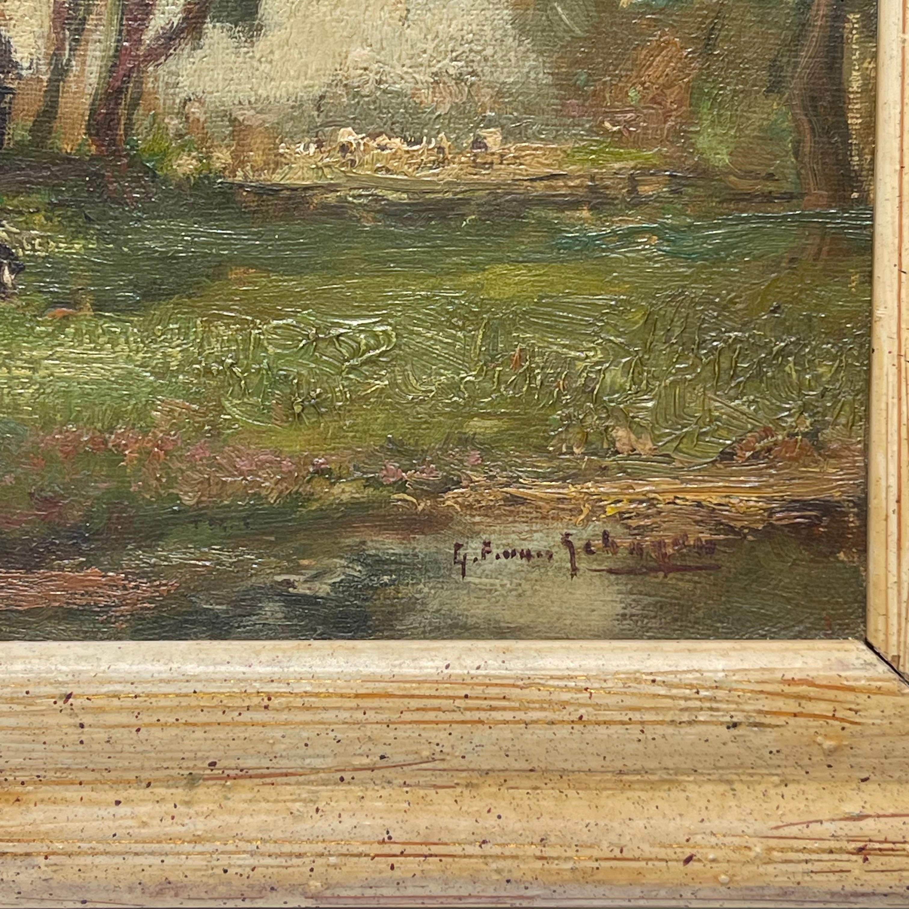 Néerlandais Gerbrand Frederik van Schagen, 1880-1968, Impressionniste néerlandais 