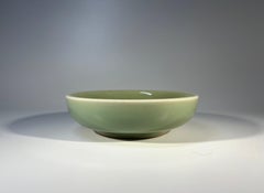 Gerd Bøgelund For Royal Copenhagen Celadon Glazed Shallow Dish  #21415
