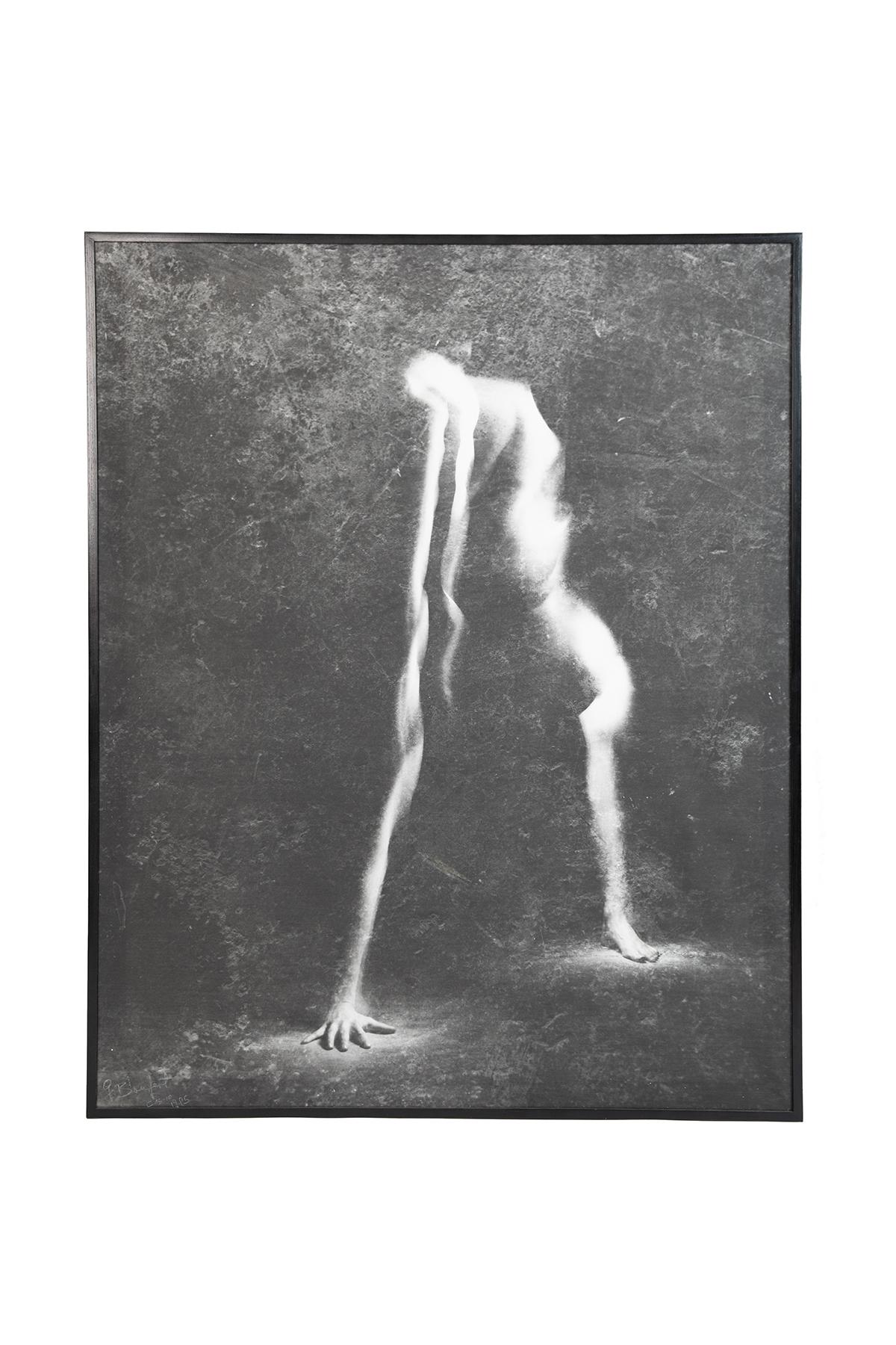 Gerd Bonfert photograph on linen circa mid-1980s. This work was purchased directly from the artist.