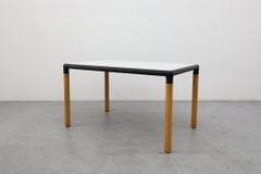 Table de salle à manger "Flex 2000" de Gerd Lange pour Thonet, années 1980, stratifié et hêtre