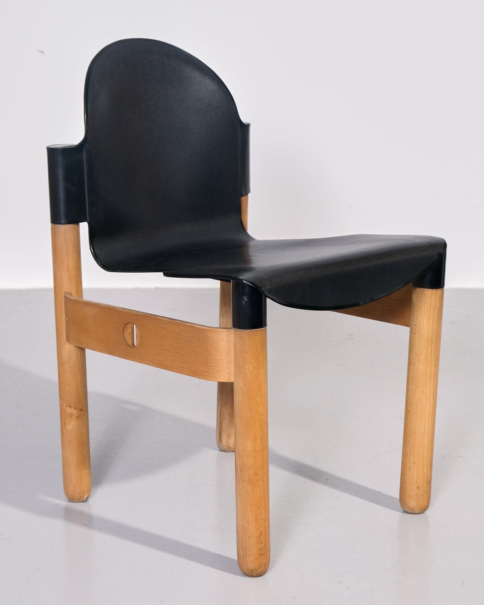 Set di 4 sedie da pranzo 'Flex' di Gerd Lange per Thonet C.C. 1980 In condizioni buone in vendita a London, GB