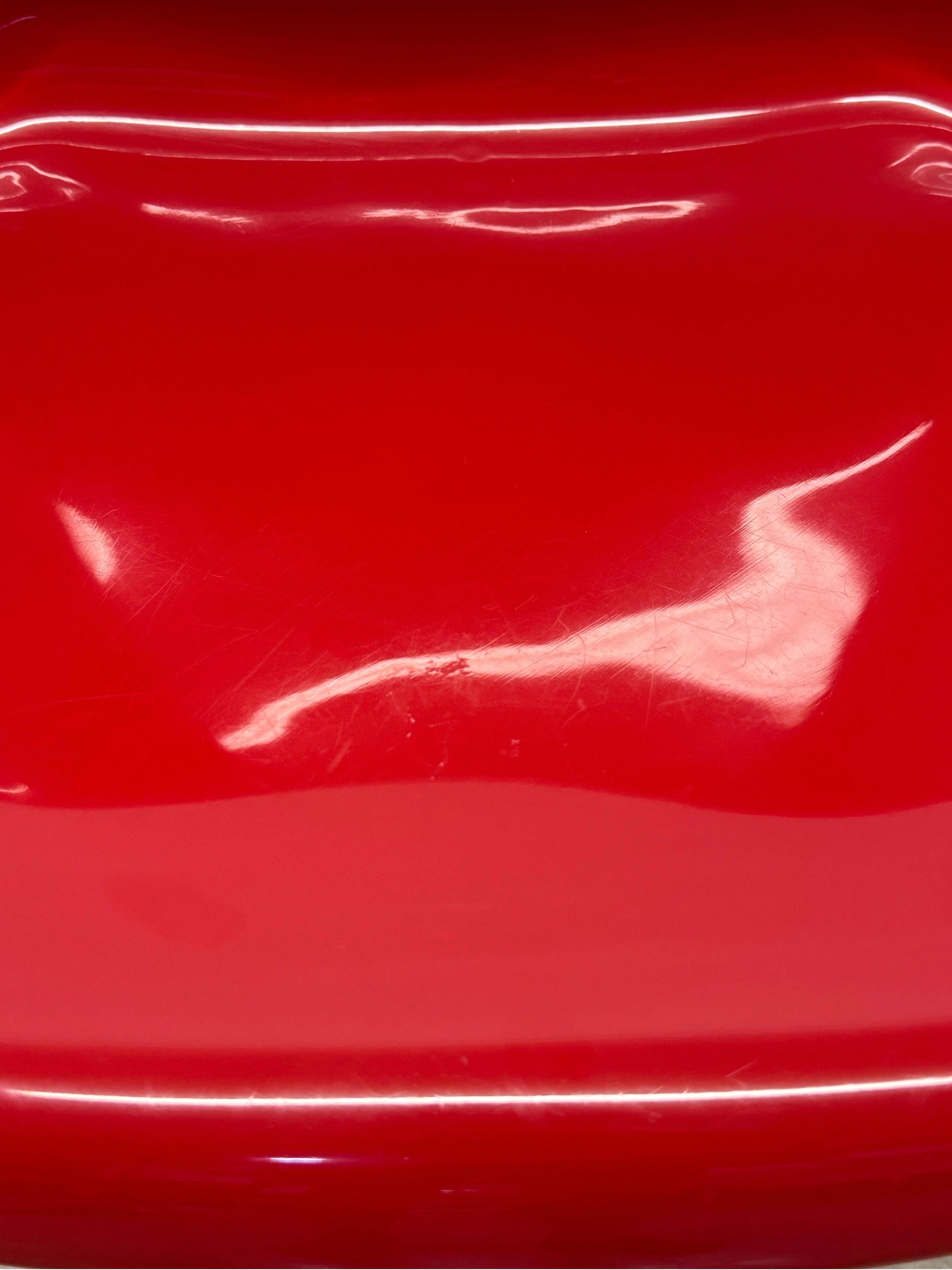 Gerd Lange Red Dsm400k Nova Chairs for Atelier International - a Pair For Sale 4