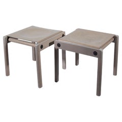 Gerd Lange Set of Two Stools designed for Thonet, 1970s