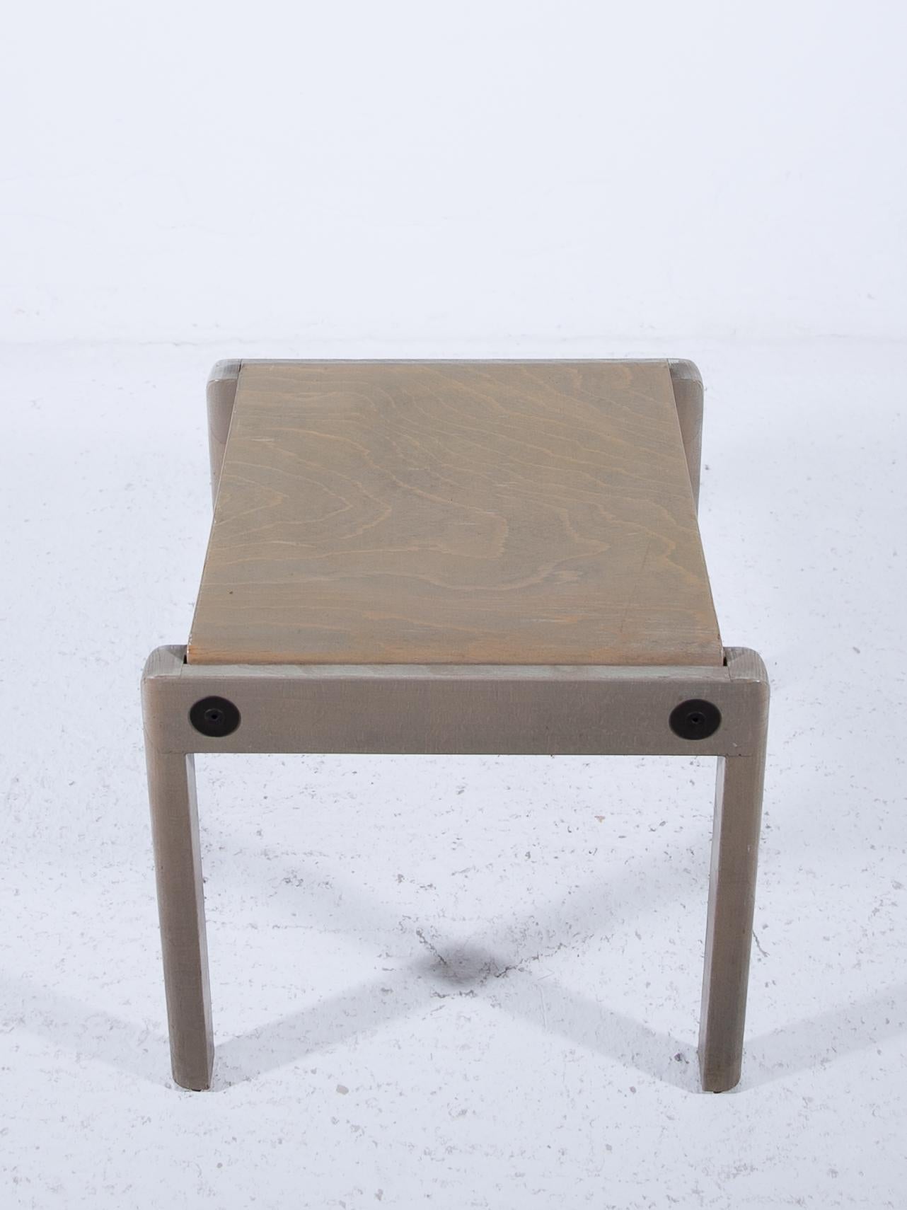 Gerd Lange Juego de dos taburetes diseñados para Thonet, años 70 Moderno de mediados de siglo en venta