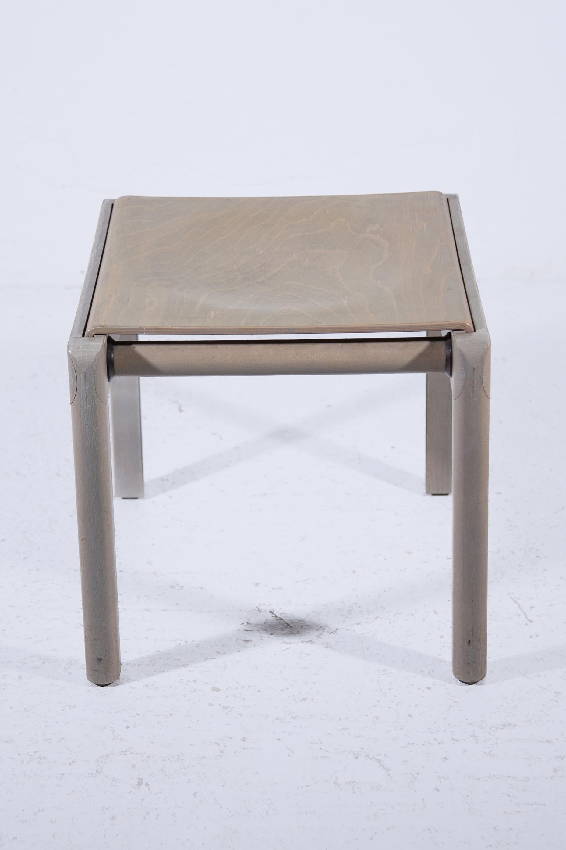 Gerd Lange Juego de dos taburetes diseñados para Thonet, años 70 en Bueno estado para la venta en Antwerp, BE
