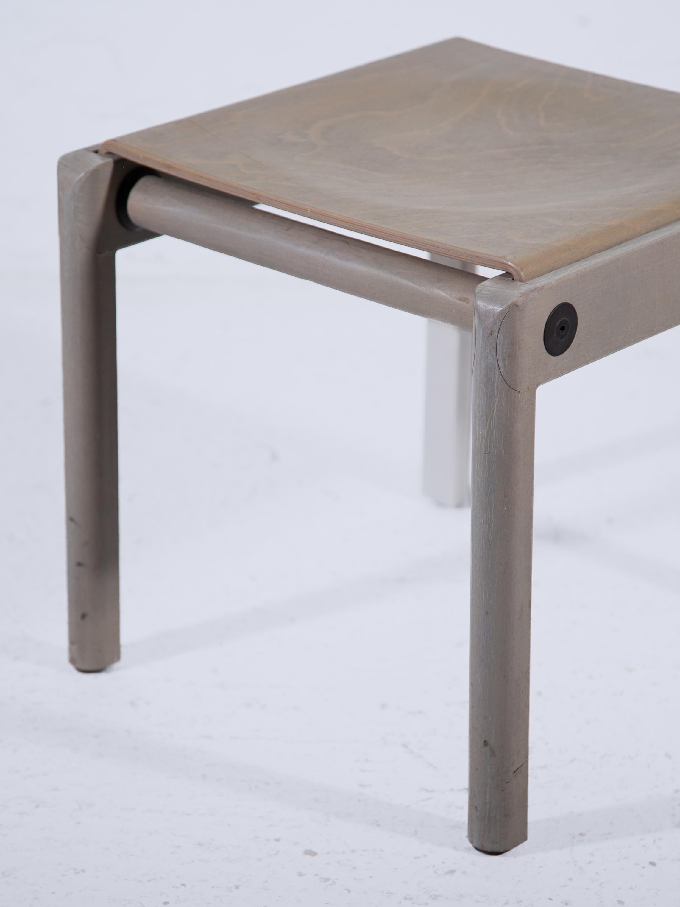 Gerd Lange Juego de dos taburetes diseñados para Thonet, años 70 en venta 1