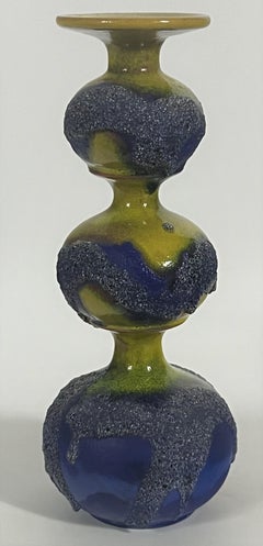 Gerda Heuckeroth Carstens Tönnieshof 1970's Atomic Fat Lava Candle Holder
