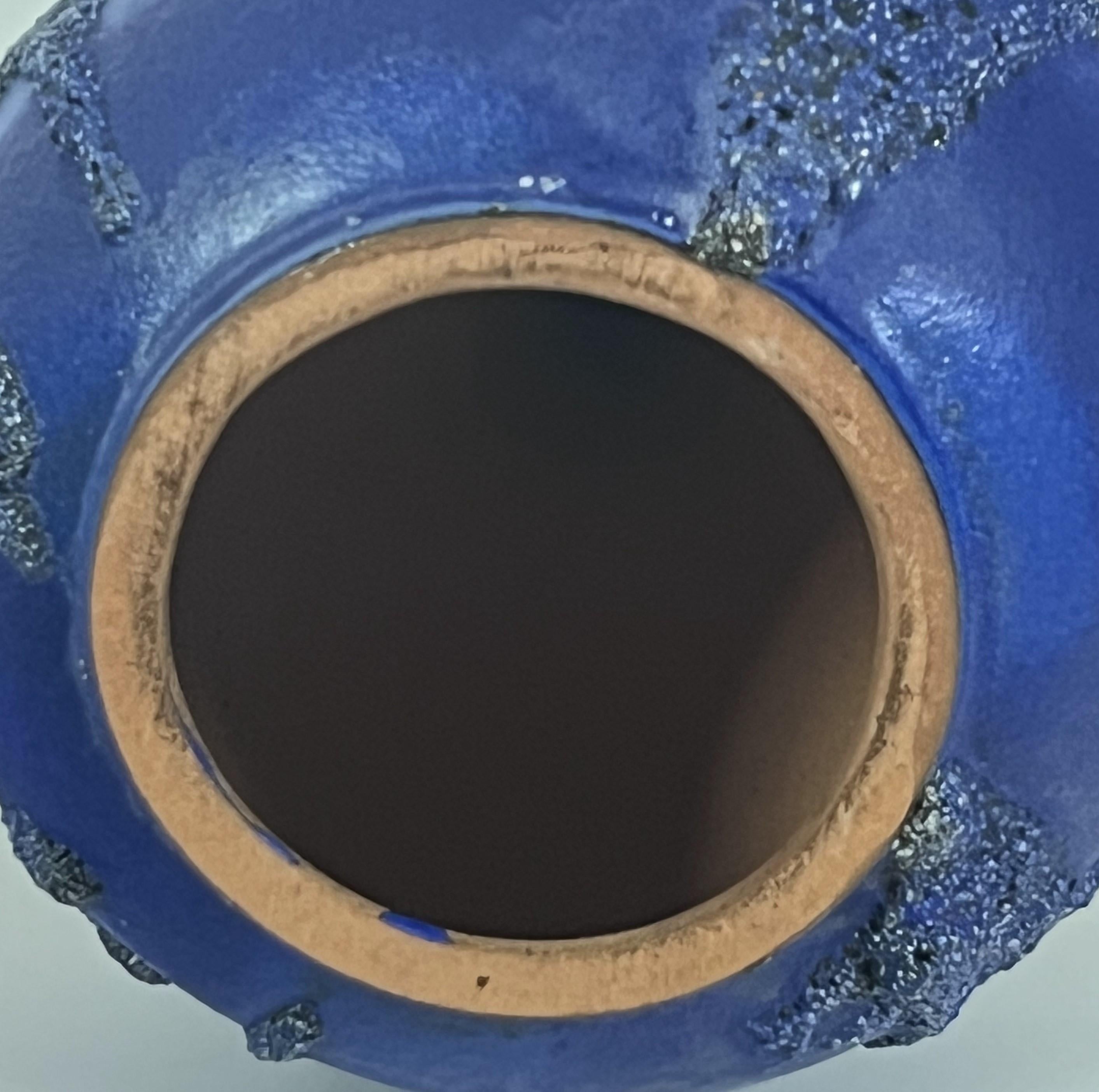 Late 20th Century Gerda Heuckeroth Carstens Tönnieshof 1970's Atomic Fat Lava Candle Holder