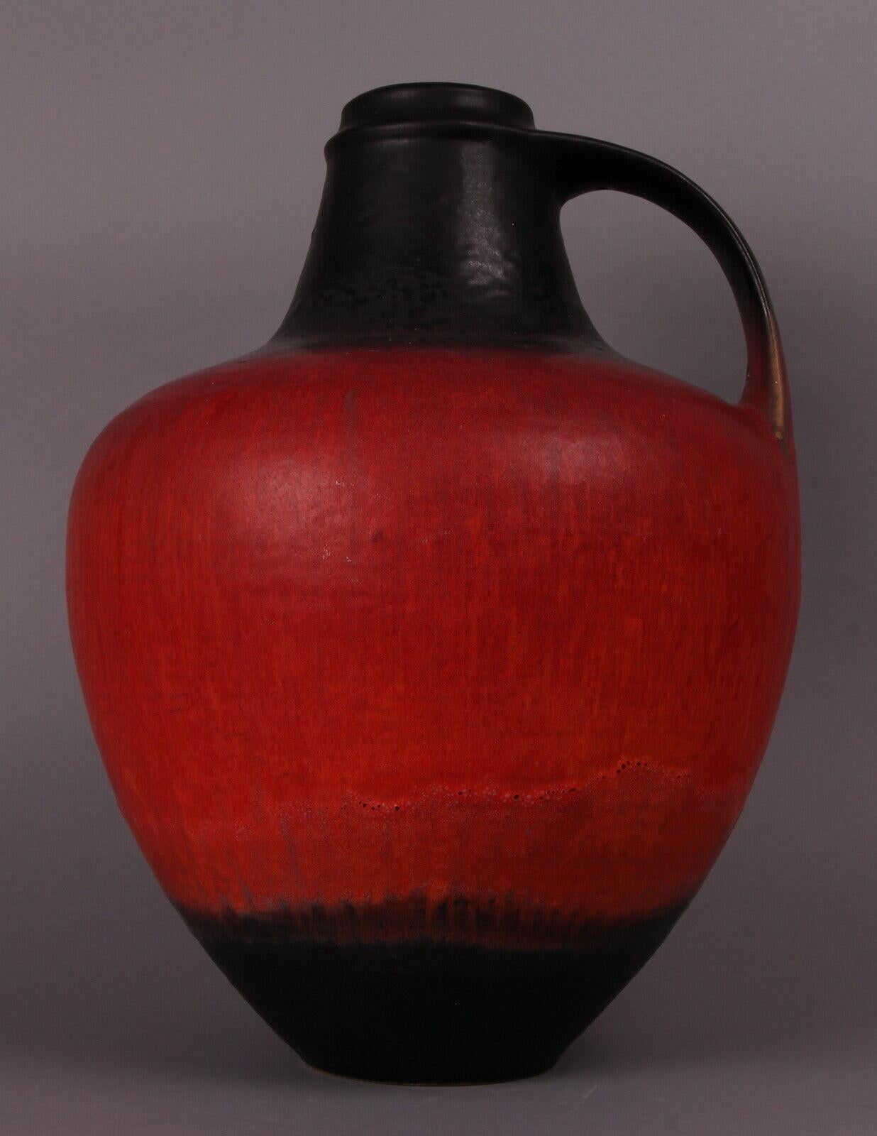 Gerda Heuckeroth for Carstens Tönnieshof Midcentury Xxl German Floor Vase 1960s For Sale 8