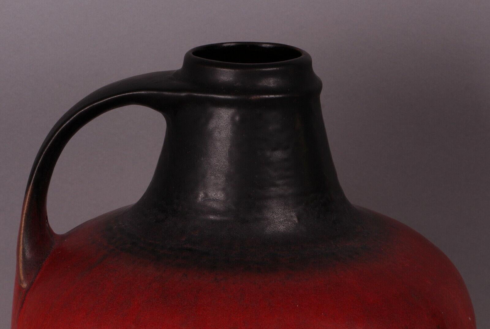 Gerda Heuckeroth pour Carstens Tönnieshof Vase de sol allemand Xxl du milieu du siècle 1960s en vente 9