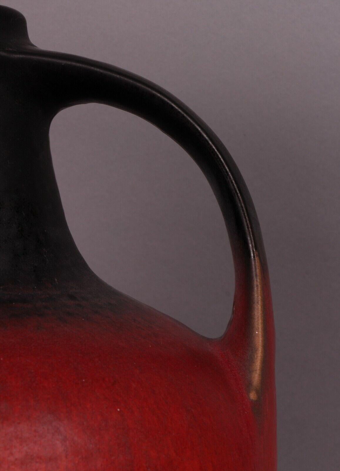 Allemand Gerda Heuckeroth pour Carstens Tönnieshof Vase de sol allemand Xxl du milieu du siècle 1960s en vente