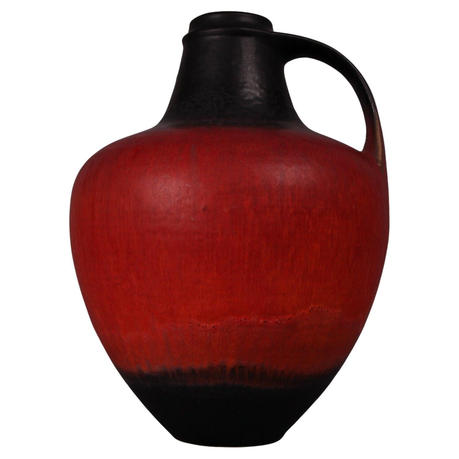 Gerda Heuckeroth Carstens Tönnieshof Vaso da terra tedesco di metà secolo Xxl GERDA 1960s in vendita