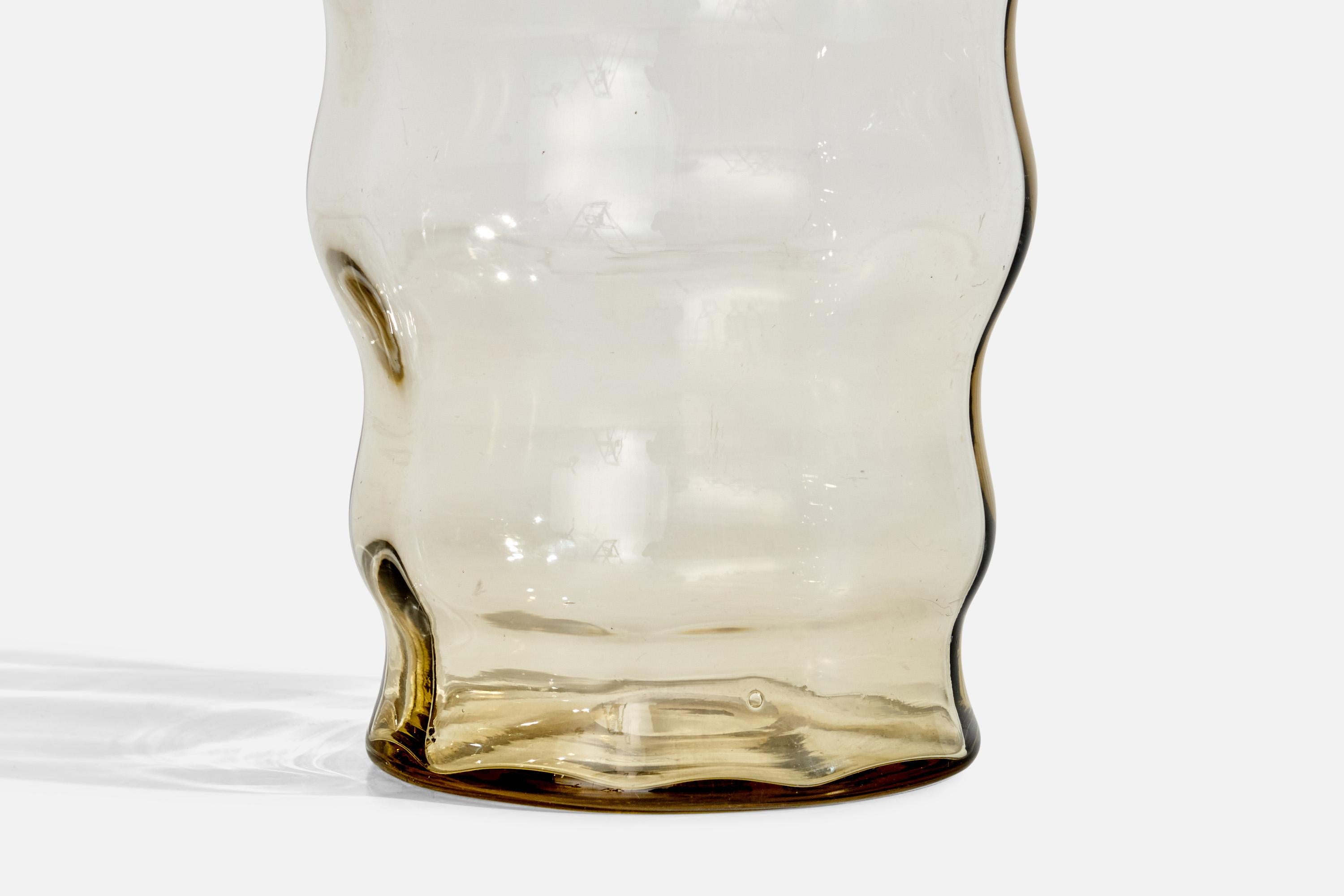 Gerda Strömberg, Vase, Verre, Suède, années 1920 en vente 4