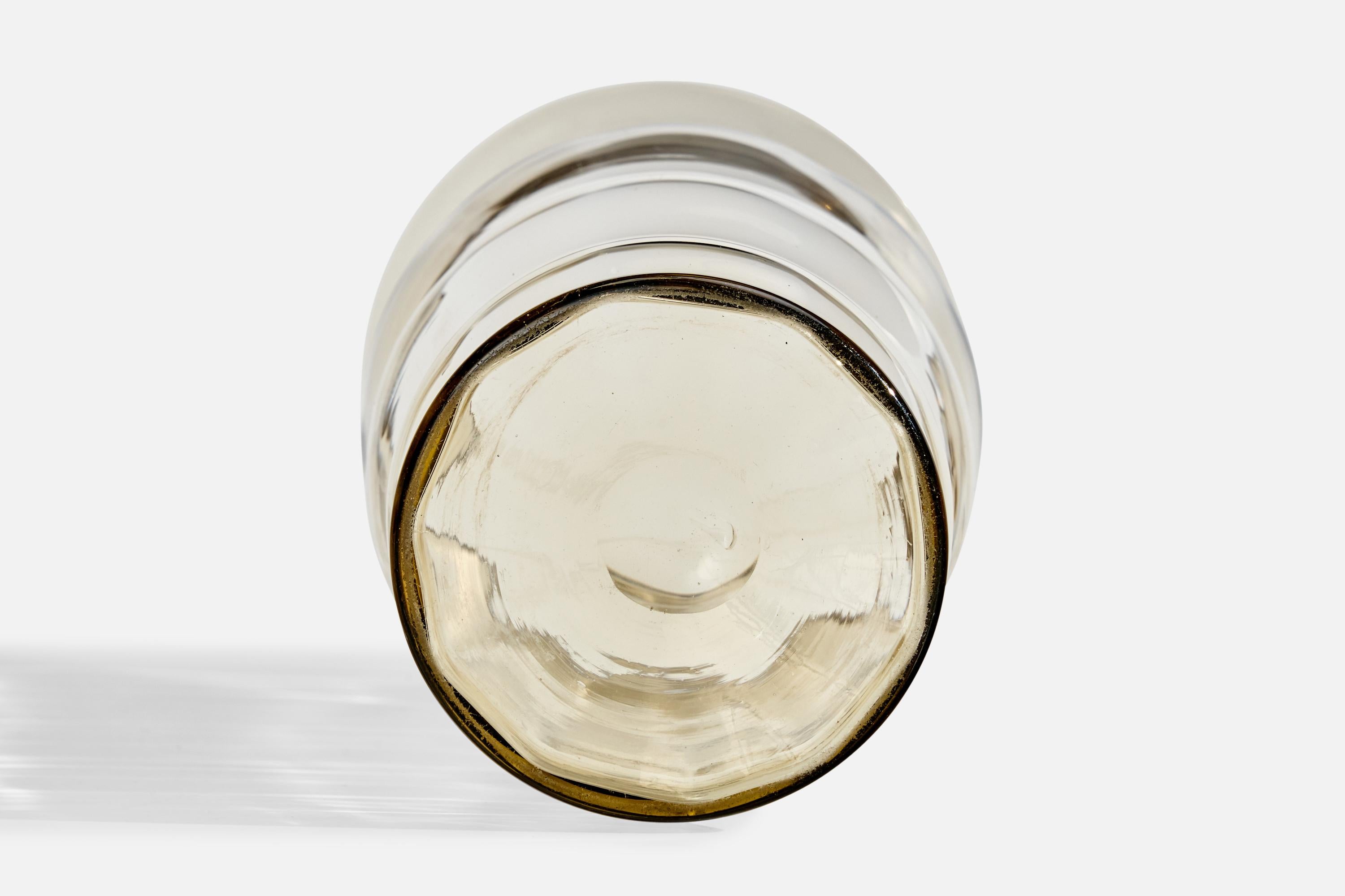 Gerda Strömberg, Vase, Verre, Suède, années 1920 en vente 5