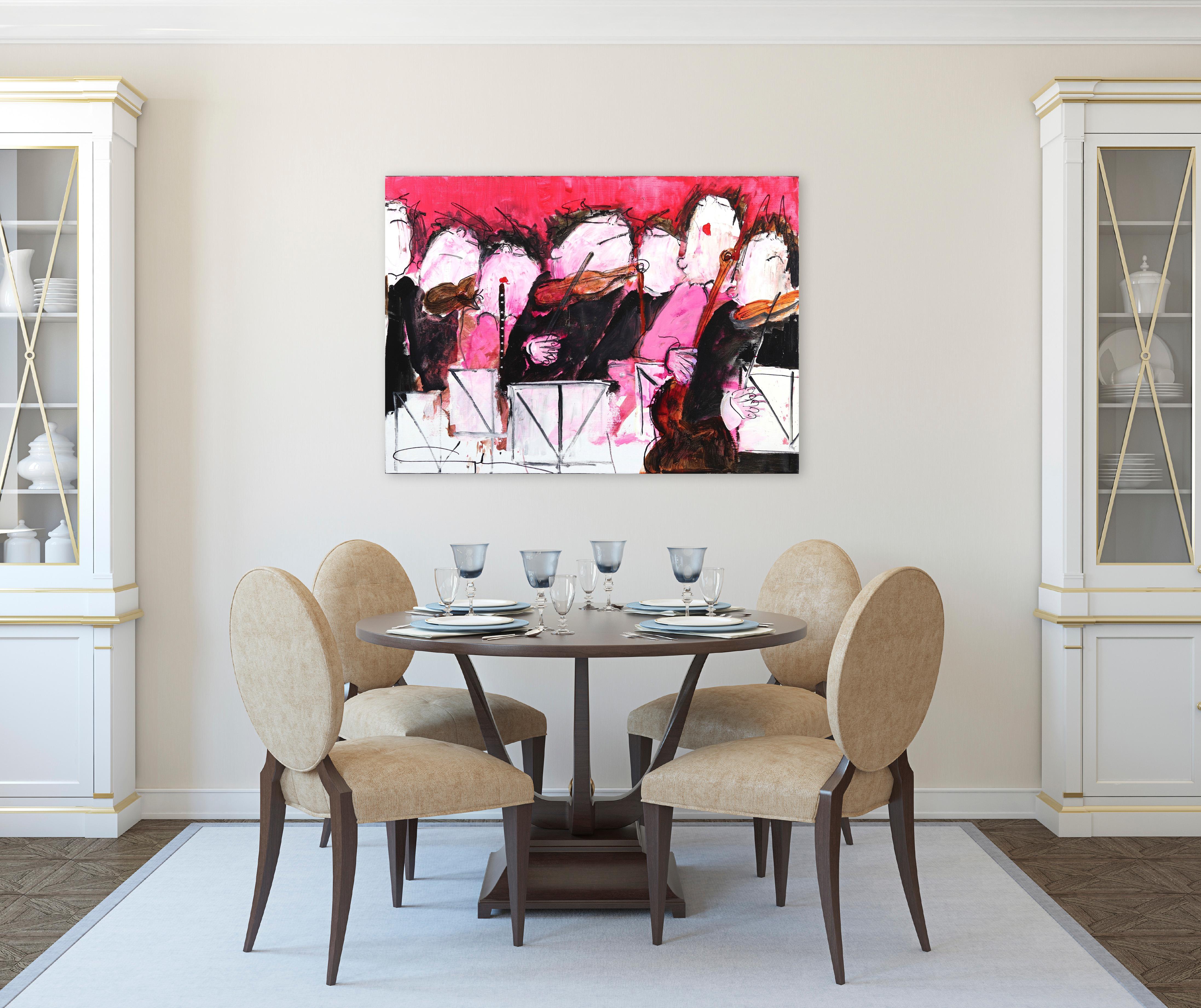 In G-Dur – Painting von Gerdine Duijsens