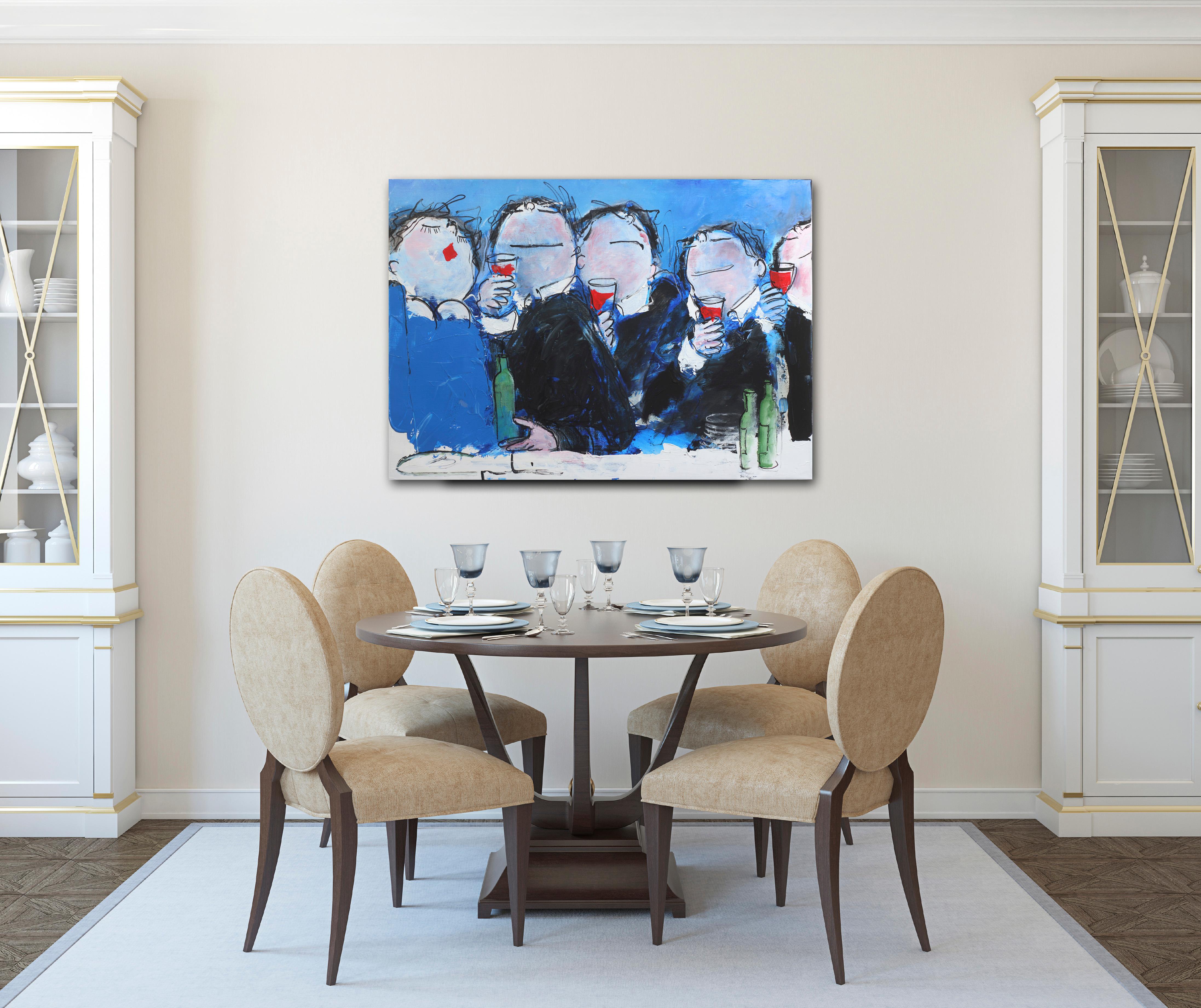 Most Popular Lady - Painting by Gerdine Duijsens