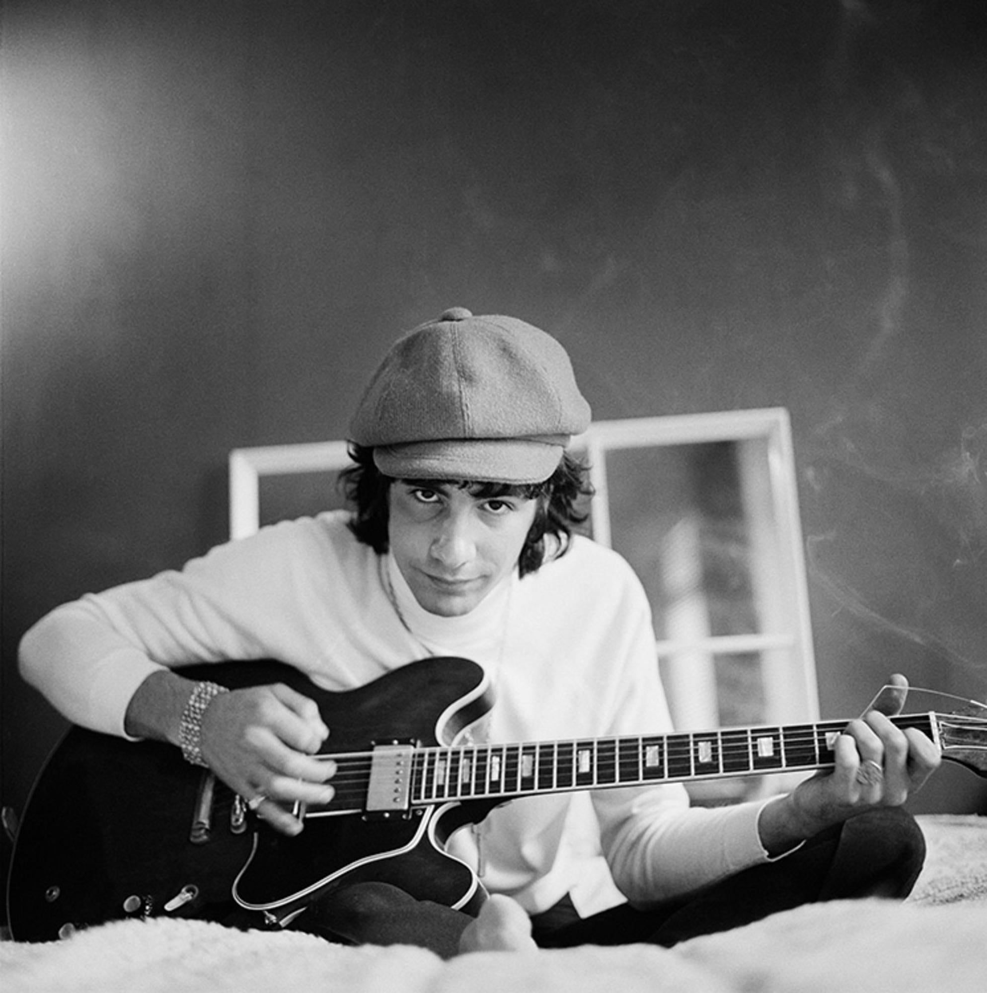 Gelatin-silver, signed and numbered

British singer and songwriter Cat Stevens photographed at his home in London, 1966.

Available Sizes:
16" x 20” Edition of 50
20" x 24” Edition of 50
30" x 40” Edition of 25
50” x 53” Edition of 24

This