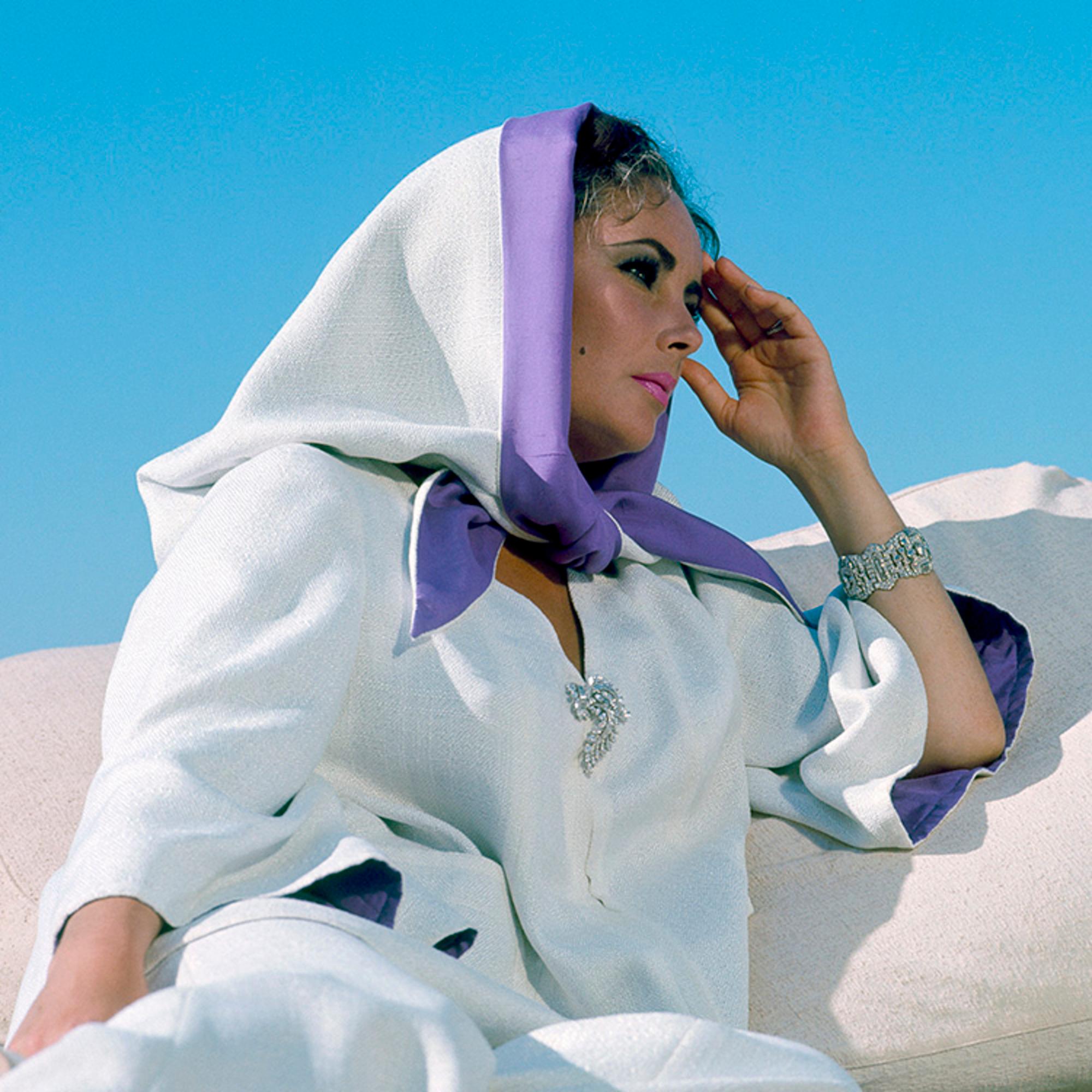 C-type print signed and numbered by Gered Mankowitz

Elizabeth Taylor photographed on set of Joseph Losey’s romantic drama film ‘Boom!’ in Sardinia, 1968.

Available Sizes:
16" x 20” Edition of 50
20" x 24” Edition of 50
30" x 40” Edition of 25
50”