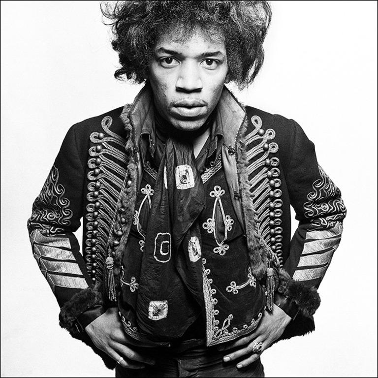 Gelatin-silver, signed and numbered

Edition size 24

American rock guitarist, singer, and songwriter Jimi Hendrix, photographed in London, 1967.

This photograph will be printed once payment has been received and will ship directly from the printer