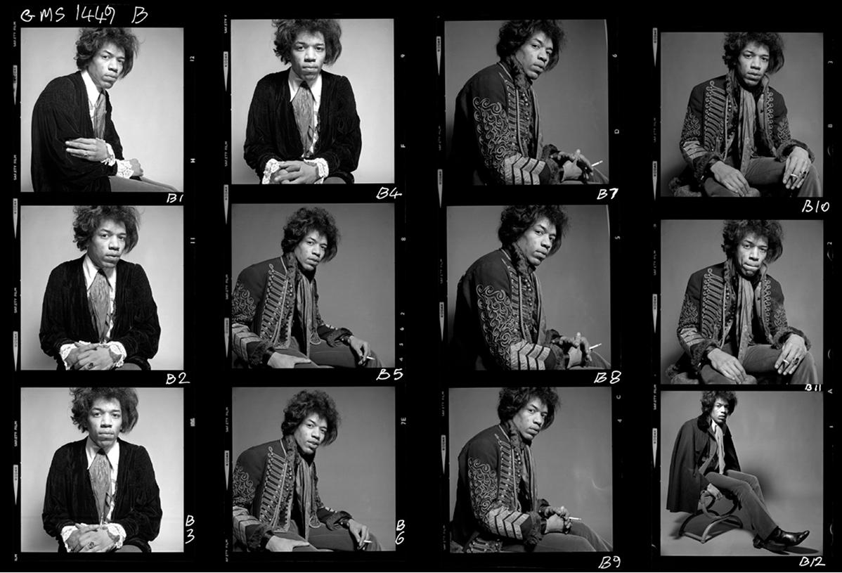 Jimi Hendrix, London 1967 von Gered Mankowitz, aufgenommen während Gereds erstem Fototermin mit Hendrix.


Signierter Druck in limitierter Auflage von 16x20", signiert und nummeriert von Gered Mankowitz, mit Gereds Prägestempel. 

Auch in den