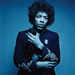 Jimi Hendrix "Blue Smoke", London, February, 1967 by Gered Mankowitz