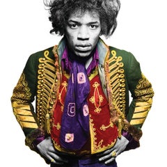 Jimi Hendrix classic color by Gered Mankowitz - Limited edition number  49/50