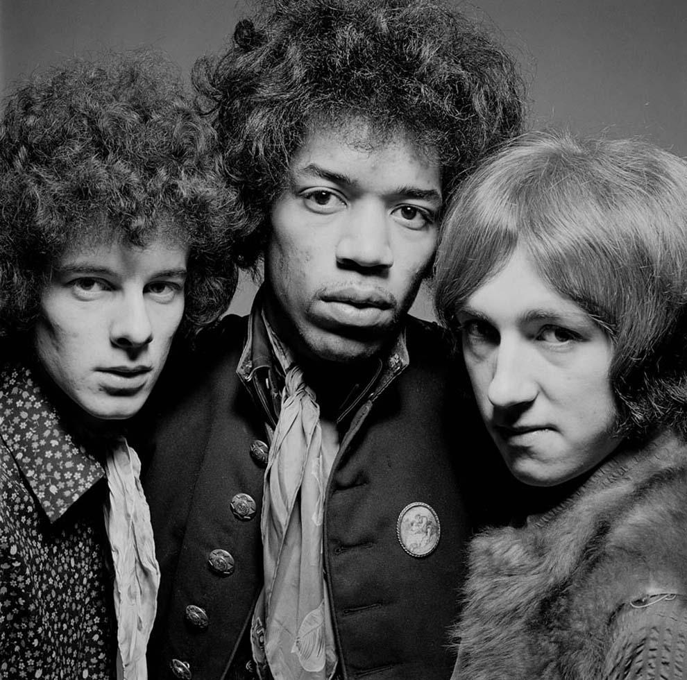 Gered Mankowitz Portrait Photograph - Jimi Hendrix Experience, London, 1967