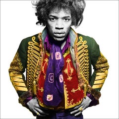 Jimi Hendrix London (Colorized) 16"x20"