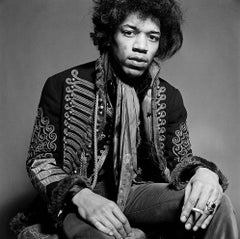 Jimi Hendrix Poses with a Cigarette, 1967