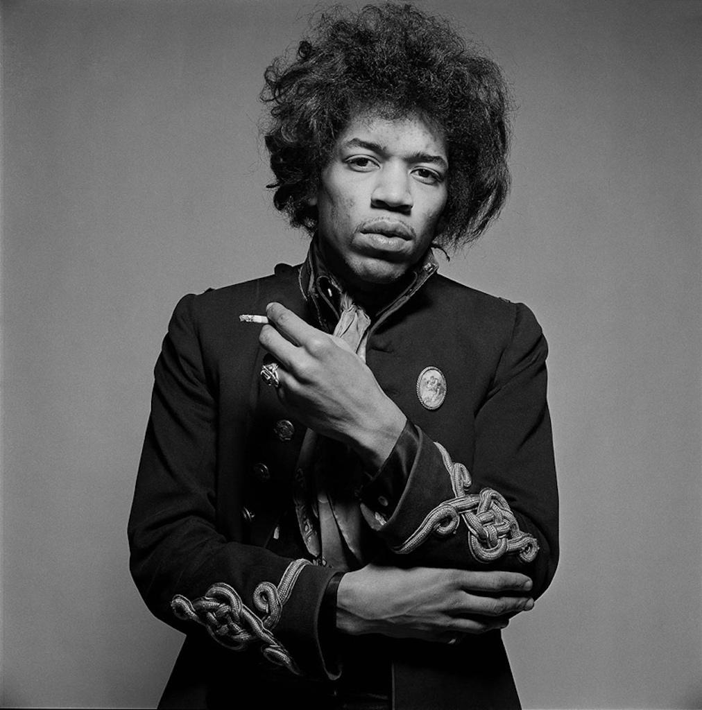 Gered Mankowitz Portrait Photograph – „Jimi Hendrix“  Limitierte Auflage von Exemplaren