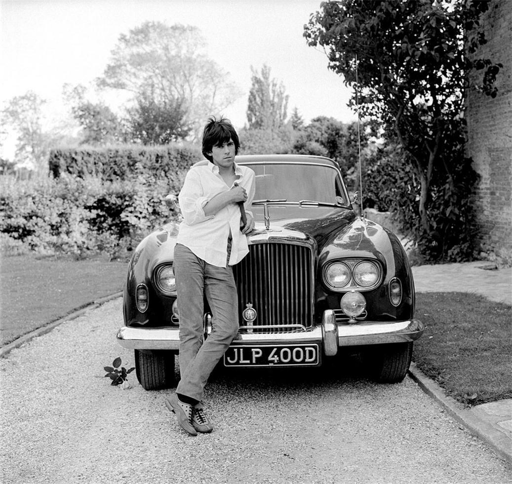 Gered Mankowitz Black and White Photograph - Keith Richards, England, 1966