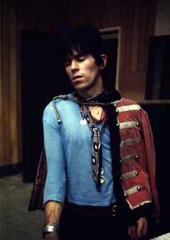 Keith Richards in Blue