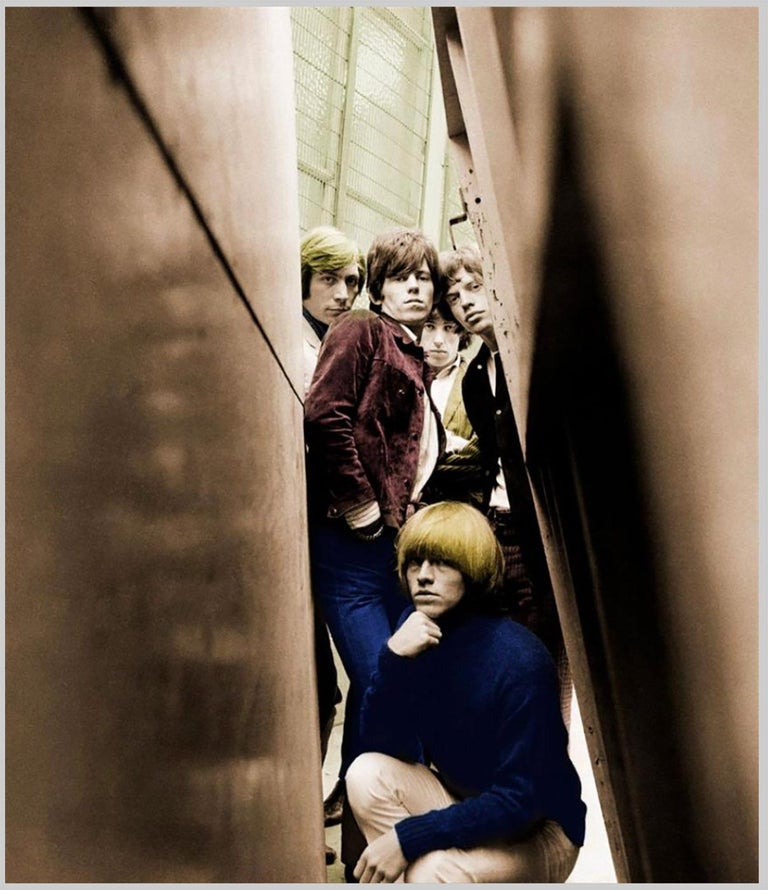 Gered Mankowitz Color Photograph - Rolling Stones Masons Yard, 1965