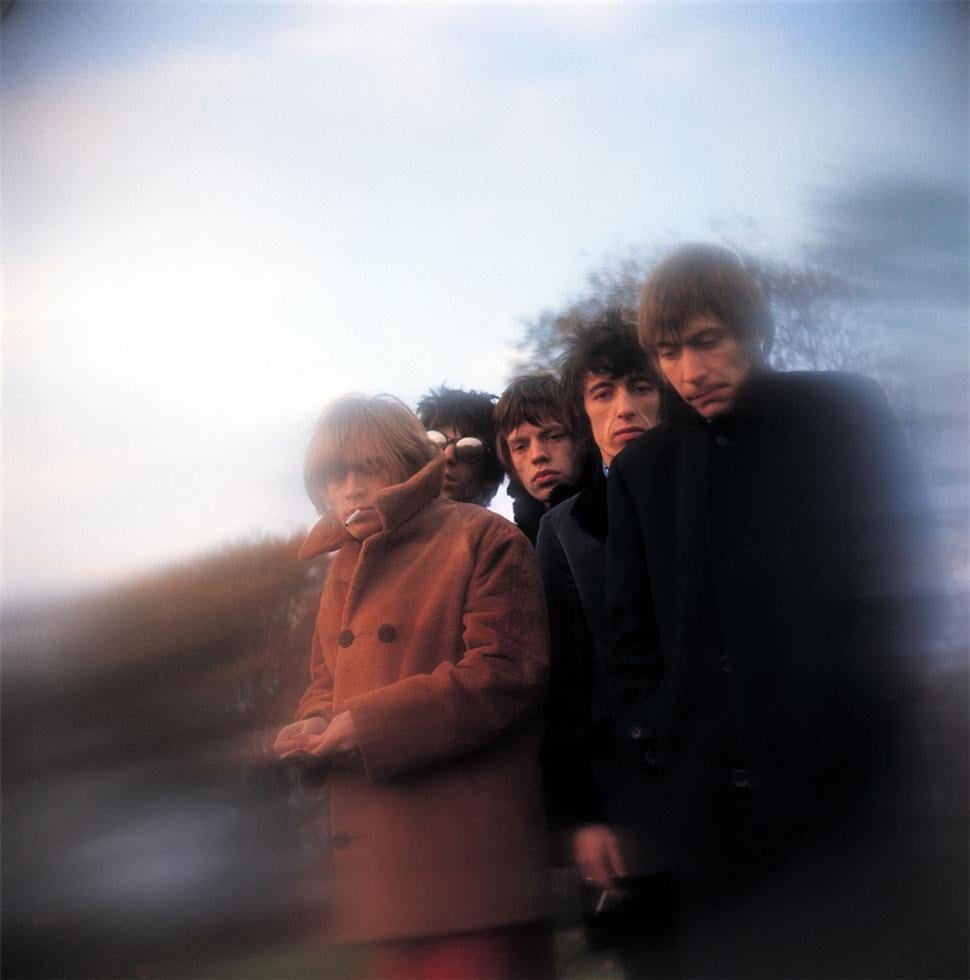 Color Photograph Gered Mankowitz - Rolling Stones on Primrose Hill (Rouleaux de Primrose)