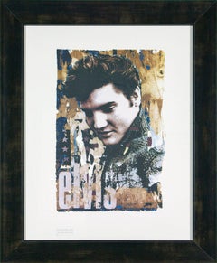 Impression en édition limitée « Elvis Presley » de Gered Mankowitz de l'hôtel Hard Rock 