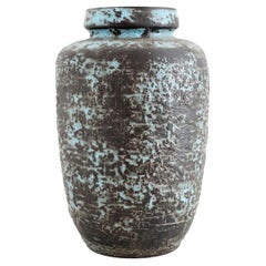 Gerhard Bauer Large Studio Pottery Vase, 1960s