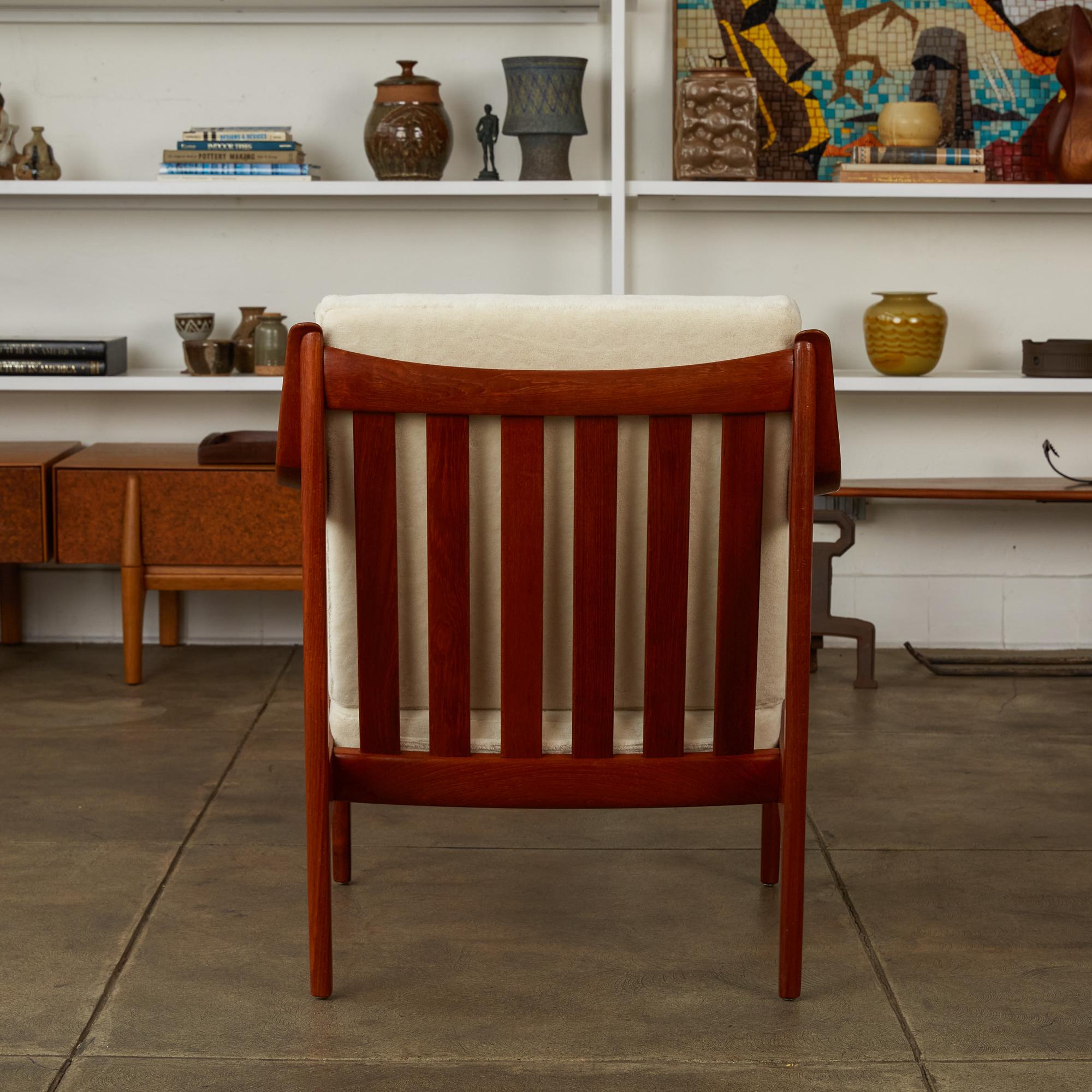 Oiled Gerhard Berg Lounge Chair for Westnofa