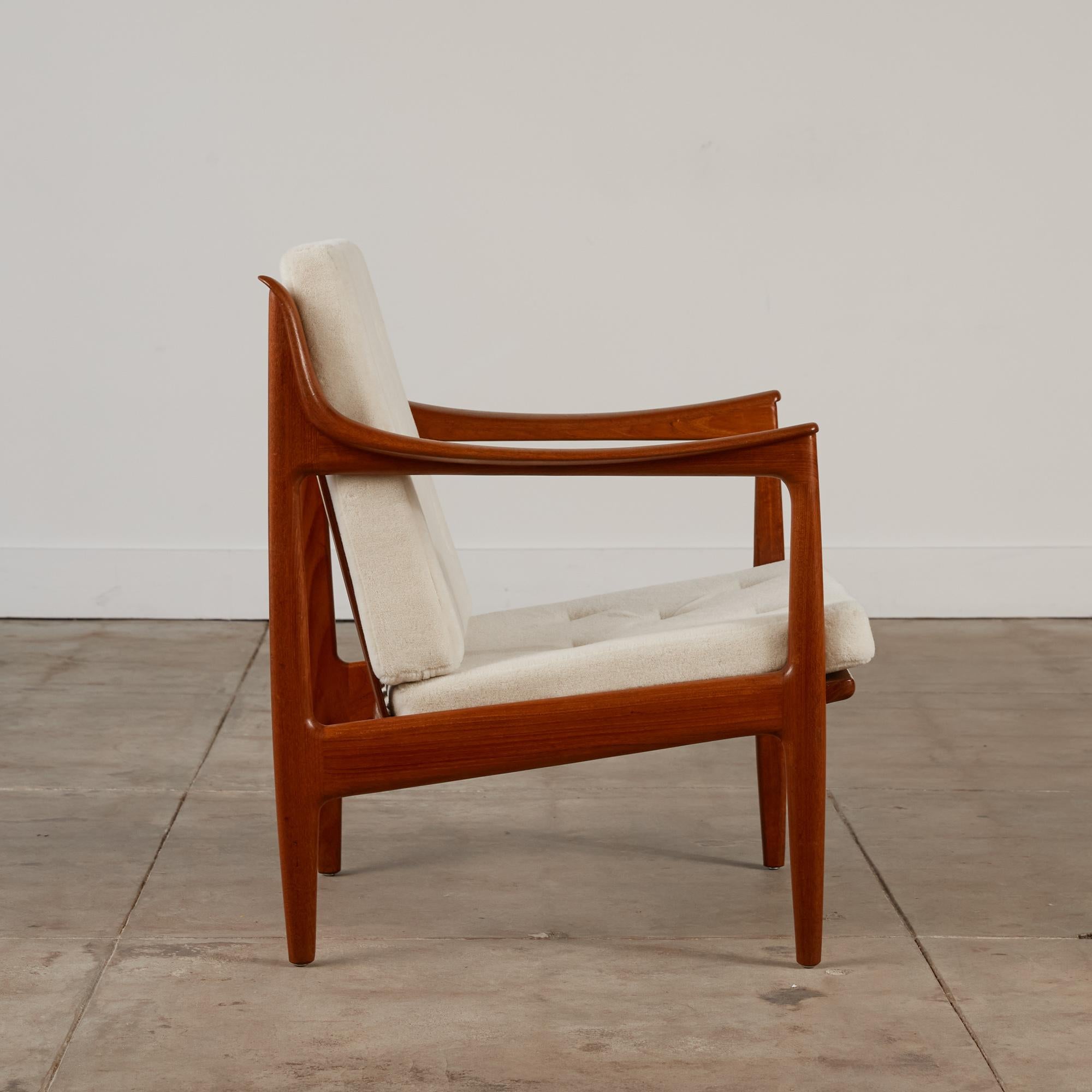 Oiled Gerhard Berg Lounge Chair for Westnofa